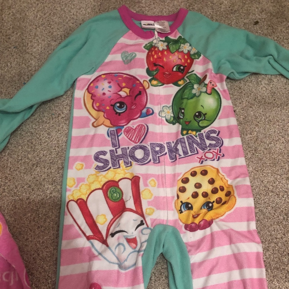 Shopkins one piece pajama